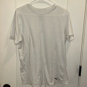 Puma Men's White T-Shirt